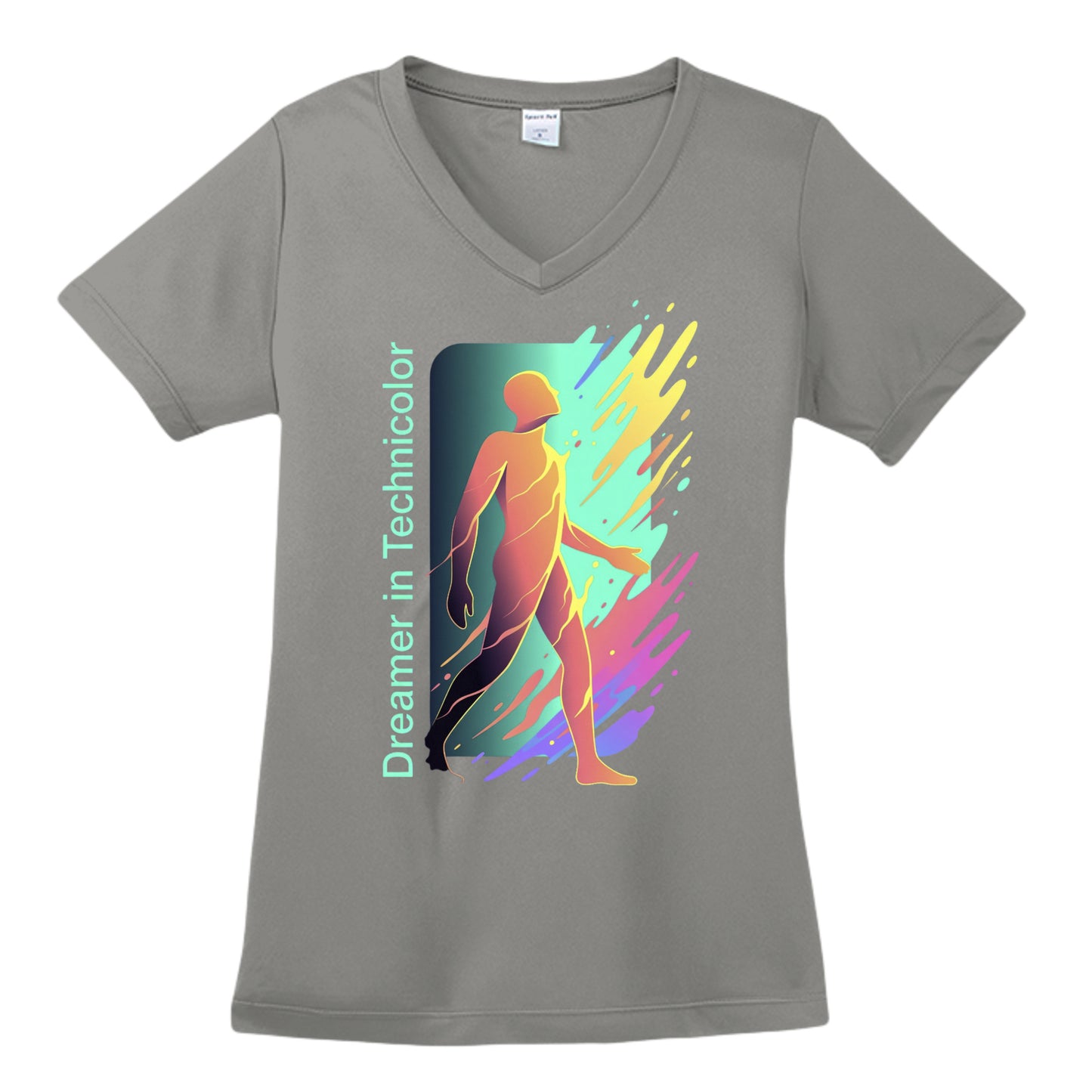 Grey Concrete Heather - LST353 - FRONT