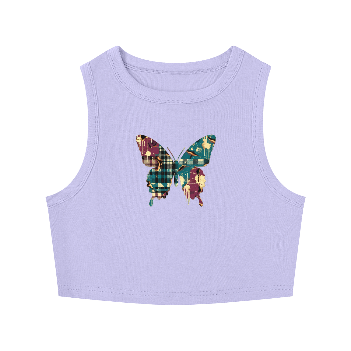 Women's Tight Crewneck Crop Tank Top