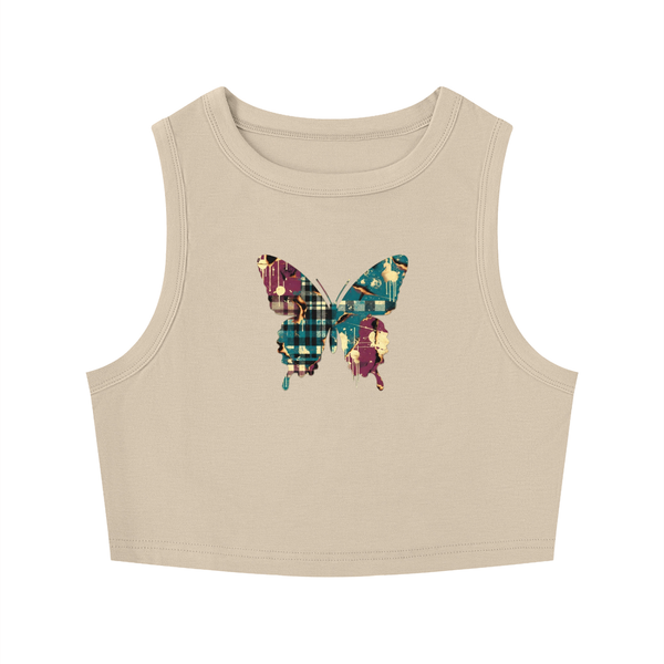 Women's Tight Crewneck Crop Tank Top