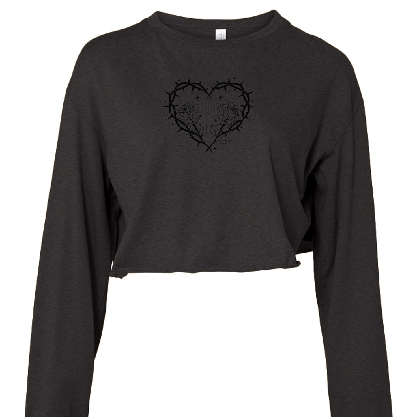 DARK GREY HEATHER - 6501B - FRONT