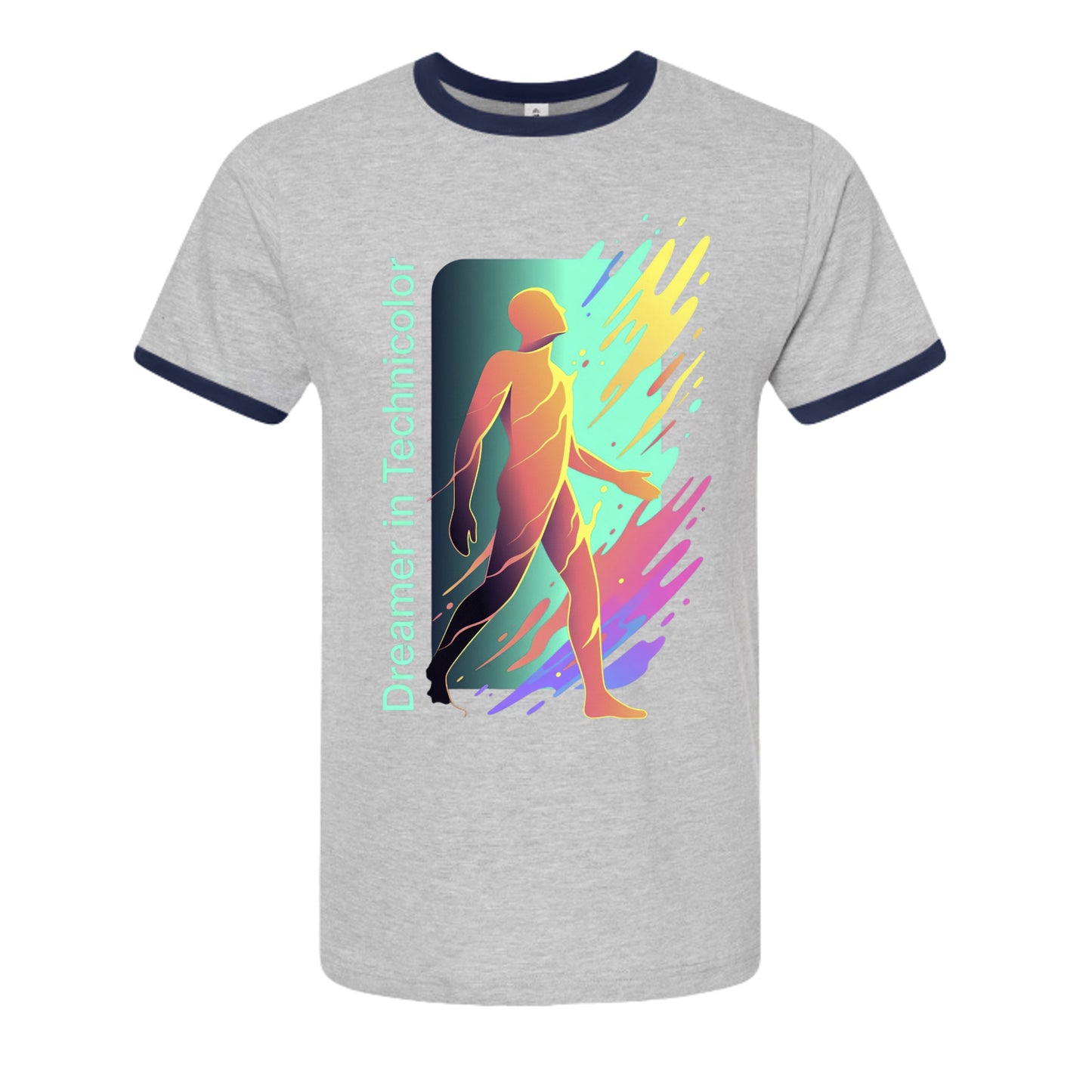 Heather Grey/ Navy - 246 - FRONT